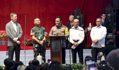 Kapolri Ajak Umat Kristiani Doakan Persatuan Indonesia Tetap Terjaga