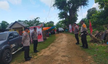 Tahap Kampanye Pemilu 2024 Sudah Setengah Jalan, Polres Rote Ndao Tetap Intens Lakukan Pengamanan