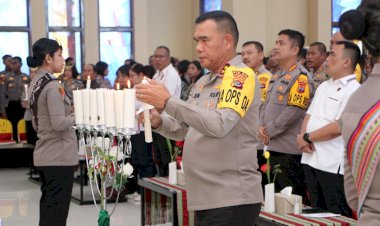 Hadiri Ibadah Natal Bersama, Kapolda NTT: Bersihkan Keranjang Kotor di Hatimu Agar Ibadahmu tidak Sia-sia