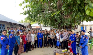Sambang Nusa Pulau Terluar, Kapolres Rote Ndao Serukan Pemilu Yang Aman dan Jurdil