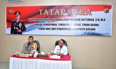 Kapolda NTT Dorong Partisipasi Pemilu dan Perekaman E-KTP di Kabupaten Kupang