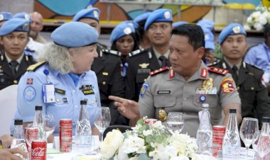 Beri Kontribusi Nyata Misi Perdamaian, UNMISS Beri Penghargaan Personel Polri