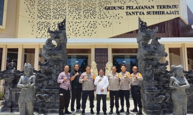 Sambangi Mapolres Rote Ndao, Pj. Bupati Rote Ndao Harap Sinergitas Polres dan Pemerintah Daerah Tetap Solid