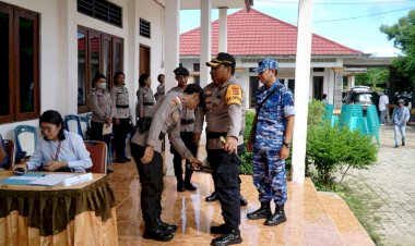 Polres Rote Ndao Siagakan 100 Personel Guna Amankan Jalannya Pleno Terbuka Tingkat Kabupaten