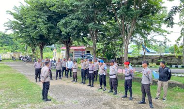 Operasi Ketupat Turangga 2024, Kabag Ops Polres Rote Ndao Cek Kesiapan Personel