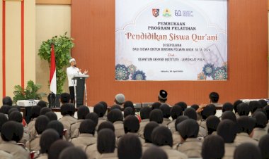 Program Pendidikan Siswa Qur’ani Cetak Polwan Berprestasi Dengan Keagamaan Kuat