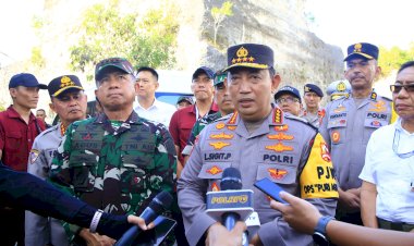 Kapolri dan Panglima TNI Melihat Langsung Kesiapan Venue GWK