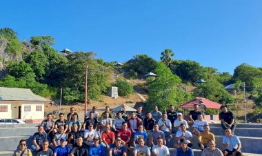 Kekompakan Personel Bhabinkamtibmas Polres Rote Ndao