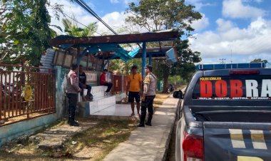 Menjaga Kamtibmas Di wilayah Polsek Lobalain