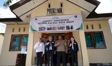 Survey Akreditasi Pelayanan Kesehatan Mutu Poliklinik Polres Rote Ndao