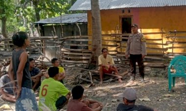Wujud Kedekatan Bhabinkamtibmas Polsek RBD Dengan Warganya