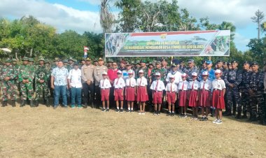 Kabag Ops Polres Rote Ndao Hadiri Penutupan TMMD Ke 120 Rote Ndao