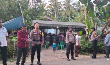 Kapolsek Rote Selatan Pimpin PAM KPI Di Desa Nggelodae