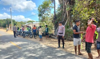 Patroli Dialogis Kanit Samapta Polsek Rote Tengah