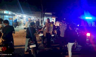 Blue Light Patroli,Upaya Polsek Lobalain Untuk Preventif Gangguan Kamtibmas