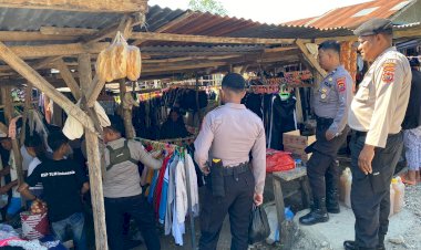 Kegiatan Preventif Personel Satuan Samapta Polres Rote  Ndao  Untuk Pencegahan Gangguan Kamtibmas