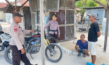 Patroli Dialogis Personel Polsek Rote Tengah Untuk Ciptakan Kamtibmas Kondusif