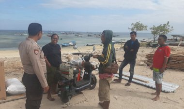 Kegiatan Preventif Polsek Rote Barat Untuk Cegah Gangguan Kamtibmas