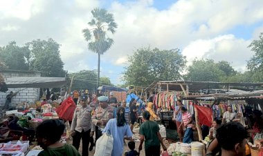 Cegah Gangguan Kamtibmas,Polsek Rote Barat Lakukan Patroli