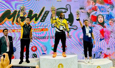 Tim Taekwondo Garbha Presisi Polri mendulang prestasi di kejuaraan Taekwondo Internasional di Malaysia 2024