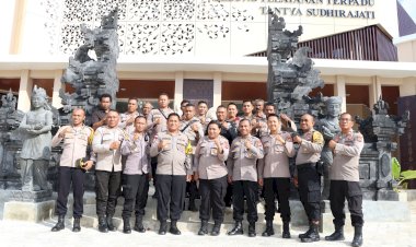 Polres Rote Ndao Terima Supervisi Bidang Sumber Daya Manusia (SDM) dari Polda NTT