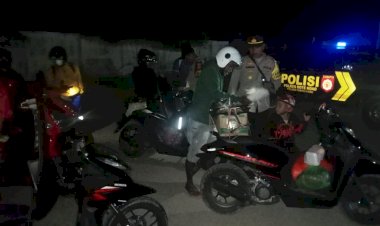 Polsek Pantai Baru Gelar Operasi Pekat Turangga 2024 Diarea Pelabuhan ASDP Pantaibaru