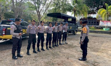 Upaya Pencegahan Satgas  Preventif Satuan Samapta Polres Rote Ndao  Pada Operasi Pekat Turangga 2024