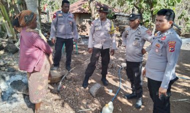 Personel Polsek Lobalain Mengamankan 5 Liter Sopi ,Dalam Operasi Pekat Turangga 2024