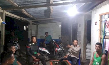 Patroli K2YD Personel Polsek Rote Barat,Ciptakan Kamtibmas Kondusif