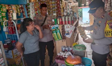 Kapolsek Rote Selatan IPDA Andi D E Salata,Pimpin Operasi Pekat Turangga 2024