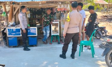 Cegah Potensi Gangguan Kamtibmas,Personel Polsek Rote Barat Daya Tingkatkan. K2YD