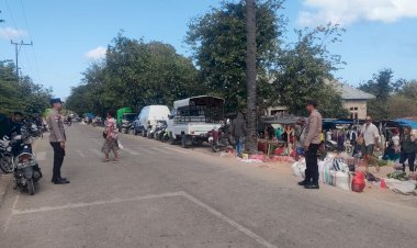 Polsek Rote Barat Tingkatkan Kemananan Dan Kegiatan Kepolisian Dalam Masyarakat