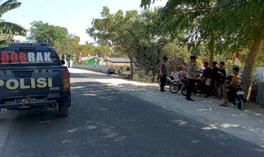 Patroli Dialogis Polsek Lobalain,Upaya Untuk Jaga Kamtibmas Tetap Kondusif