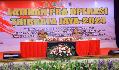 Persiapan Polri Untuk Amankan Kunjungan Paus Fransiskus Dan Kegiatan ISF