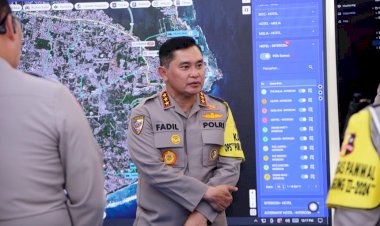 Komjen Fadil Imran Pantau Kesiapan Satgas Tindak Dan Satgas  Walrolakir Amankan KTT IAF Ke -2