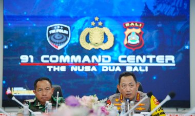 Kapolri : TNI-Polri Bersinergi Jamin Keamanan KTT IAF di Bali