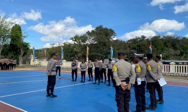 Kabag Ops Polres Rote Ndao : Pastikan Seluruh Laporan Masing Masing Satgas Diupdate Setiap Hari