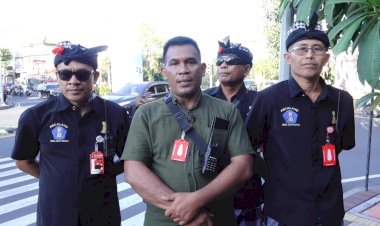 Pecalang Apresiasi Pengamanan Polri Atas Suksesnya KTT IAF Di Bali