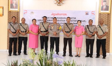 Lepas Pejabat Lama dan Sambut Pejabat Baru, Acara Syukuran Pisah Sambut Digelar Polres Rote Ndao