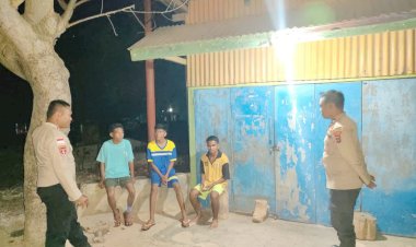 Patroli K2YD Polsek Rote Tengah Upaya Cipta Kamtibmas Kondusif Selama Tahapan OMP Turangga 2024