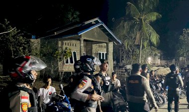 Patroli Malam Upaya Untuk Mencegah Gangguan Kamtibmas