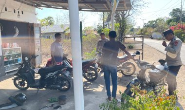 K2YD Polsek Rote Tengah Upaya Cooling System Ciptakan Kamtibmas Kondisif Selama OMP Turangga 2024 