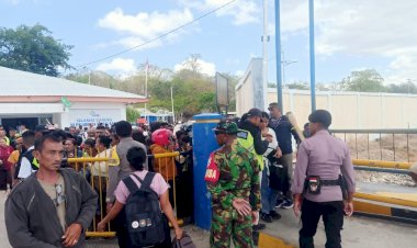 Sinergitas Polsek Pantai Baru Dan Koramil 1627.02 Ciptakan Kamtibmas  Kondusif Selama Tahapan Pemilukada 2024