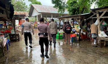 Kegiatan Kepolisian Personel Polsek Rote Tengah Sebagai Upaya Cipta Kamtibmas Selama OMP Turangga 2024 : Kapolsek Rote Tengah