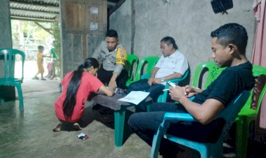 Melalui Problem Soving Bersama Bhabinkamtibmas  Polsek RBL Untuk Tetap Menjaga Silahturahmi Dalam Masyarakat