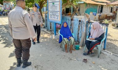 K2YD Upaya  Personel Polsek Rote Timur Untuk Menciptakan Kamtibmas Kondusif Selama OMP Turangga 2024