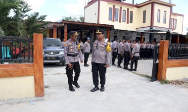 Kapolres Rote Ndao Pastikan Tahap Pengundian Nomor Urut Peserta Pilkada Oleh KPUD Berjalan Aman dan Lancar