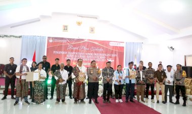 12 Personel Polres Rote Ndao Ditugaskan Untuk Memastikan Keamanan dan Keselamatan Paslon Pilkada Kabupaten Rote Ndao