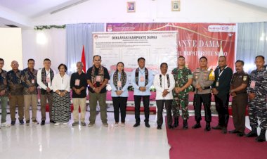 Deklarasi Damai Pilkada Serentak 2024, Kapolres Rote Ndao : Polres Bersama Penyelenggara Pemilu Siap Berkolaborasi Untuk Aman dan Suksesnya Pilkada