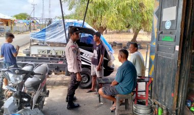 Ciptakan Suasana Kondusif Selama OMP Turangga ,Peran Pengemban Tugas Kepolisian Harus Maksimal : Kapolsek Rote Timur